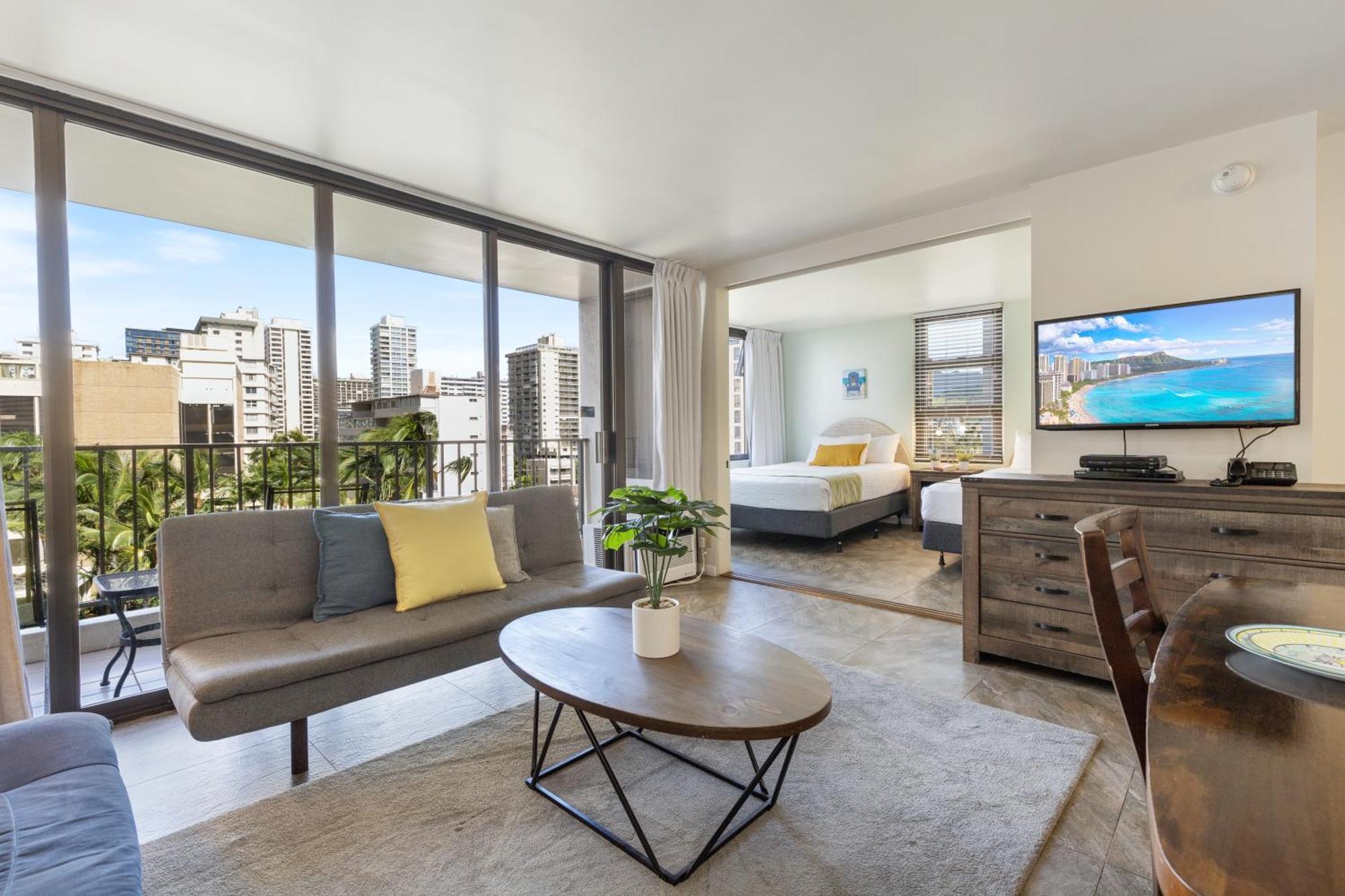 Light & Airy 8Th Floor Ocean View Condo With Lanai Condo Honolulu Exteriör bild